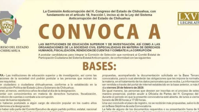 ¡Aún estás a tiempo! Participa en el reconocimiento “Chihuahuense Destacada 2025”