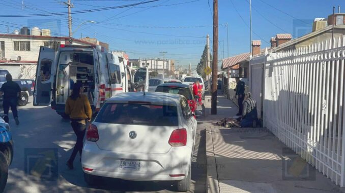 Pareja de adultos mayores sufre intoxicación por fuga de gas en la colonia Unidad Chihuahua