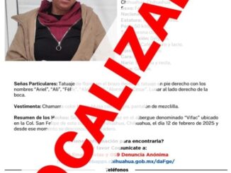 Reúne FEM en Chihuahua a Nora Emilia Soqui Gallegos con su familia; estaba reportada desaparecida en Sonora