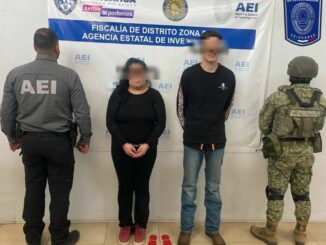 Detiene Operativo Conjunto a pareja en vía corta a Chihuahua con troca robada
