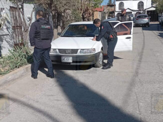 Recuperan vehículo robado en la colonia Granjas