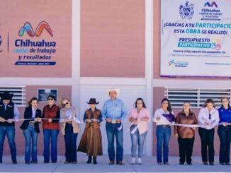 Inaugura alcalde domo en escuela, salón de usos múltiples y sala de velación en zona rural de Ciénega de Ortiz
