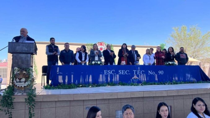 ‘CEAVE cerca de ti’, inaugura Unidad Móvil con punto en la Secundaria Técnica 90