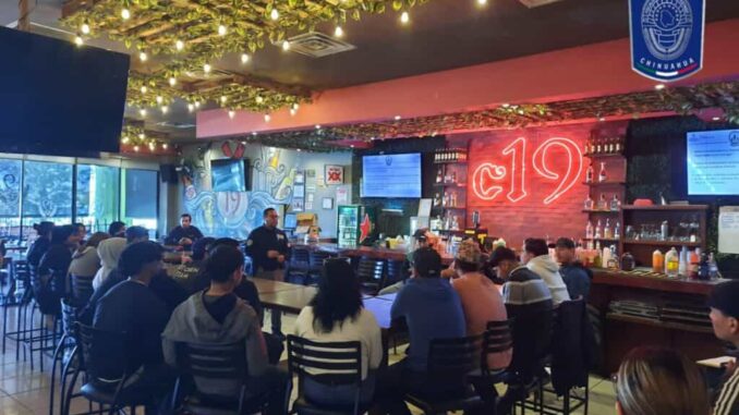 Promueve GOECHI prevención del delito en centros nocturnos de Ciudad Juárez