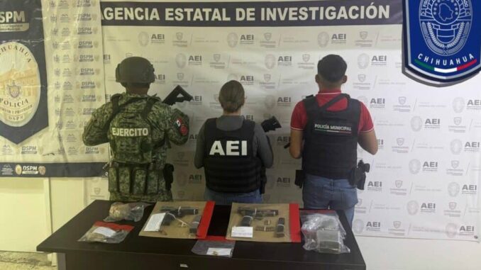 Aseguran armas de fuego y droga en vivienda del Fraccionamiento Lomas de Monte Carlo