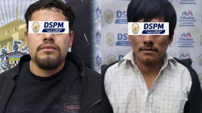 Detienen célula de bares de la Policía Municipal a dos hombres armados