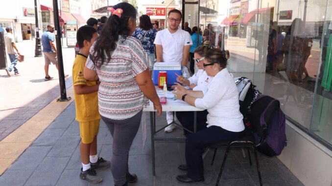Invita Secretaría de Salud a vacunarse contra diversos tipos de enfermedades