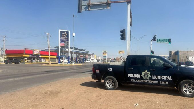 Realiza Policía Municipal recorridos preventivos en cruceros para preservar el orden público