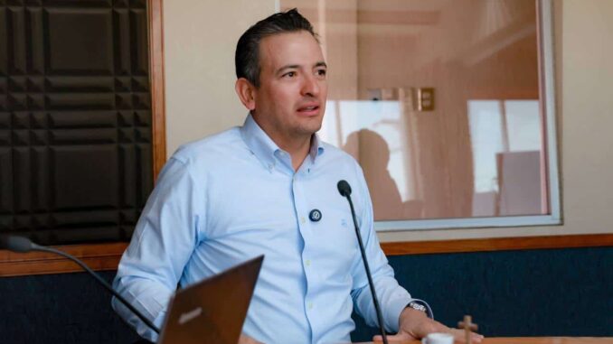 Exhorta Marco Bonilla a legisladores y senadores revisar el tratado del agua