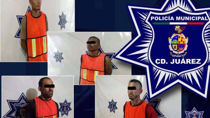 Detienen a 4 prófugos de la justicia