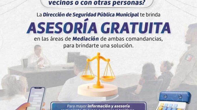 Resuelve los conflictos vecinales con apoyo de los Centros de Mediación de la DSPM