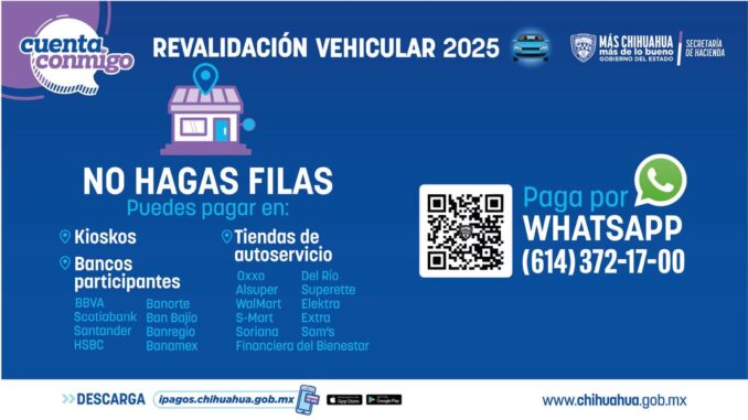 Invita Secretaría de Hacienda a aprovechar últimos días de descuento por pronto pago en Revalidación Vehicular