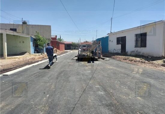 Pavimentación en calle Jóvenes Vanguardias va al 50%: Municipio