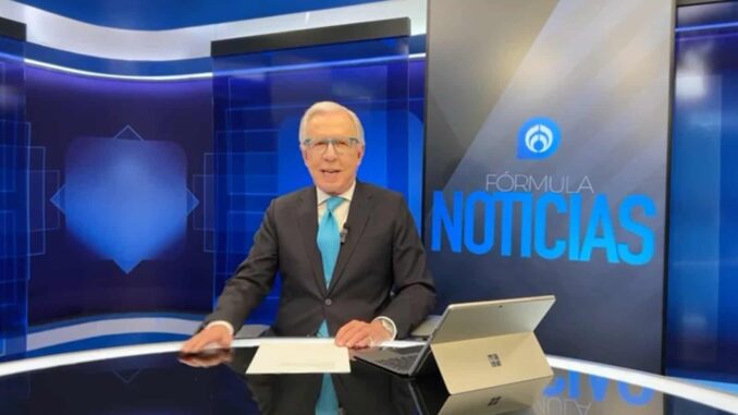 López-Dóriga en Fórmula cumple 31 años de transmisiones ininterrumpidas