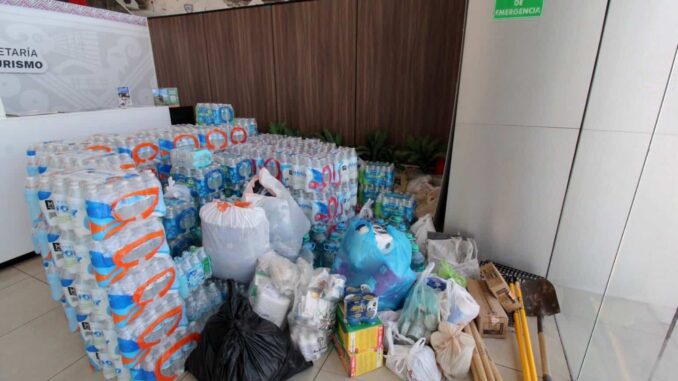 Continúa activo el Centro de Acopio de la Secretaría de Turismo