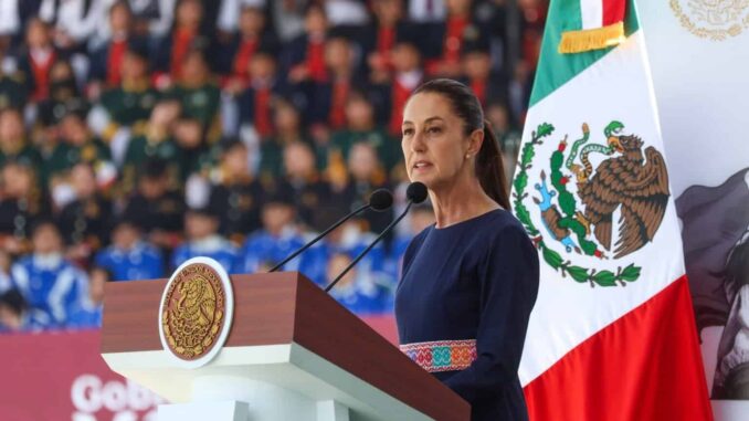 Sheinbaum reivindica soberanía e independencia de México durante celebración de 5 de mayo