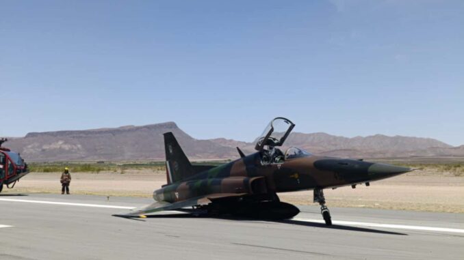 Inicia peritaje tras incidente con aeronave de la Fuerza Aérea Mexicana en base militar