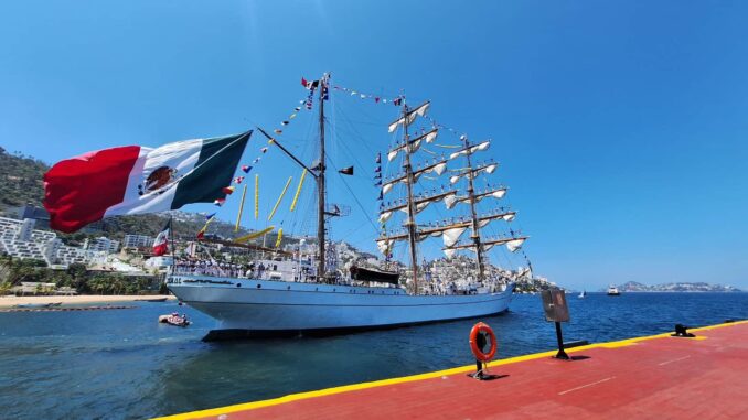 El Cuauhtémoc, el buque escuela de México «embajador y caballero de los Mares»