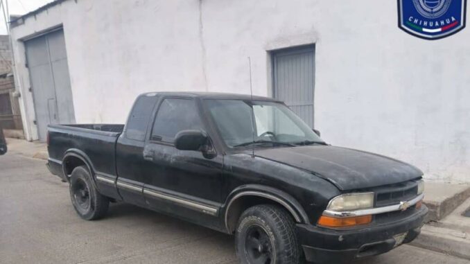 Recupera AEI pick up con reporte de robo en Parral