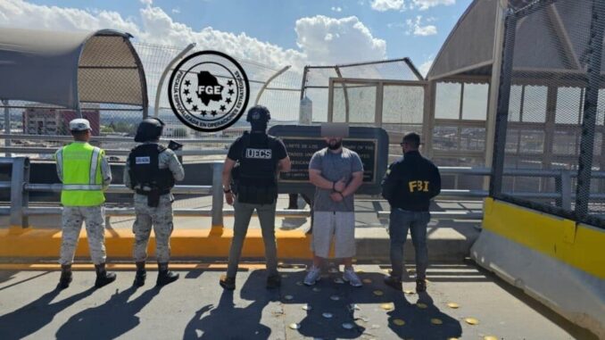 Detiene Fiscalía en Operaciones Estratégicas a fugitivo de la justicia de Estados Unidos